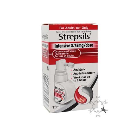 Strepsils Intensive Throat Spray 15ml - Dolans Pharmacy