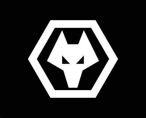 Wolverhampton Wanderers Club Logo White Symbol Premier League Football ...