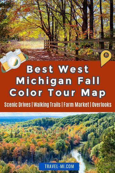 AUGUST 2024 BEST Fall Colors in Michigan 13 Scenic Overlooks & Drives