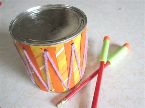 crafty couple: How to Make a Drum/Musical Instrument Set for Kids