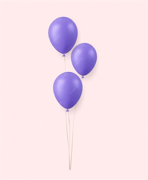 Premium Vector | 3d Realistic blue Happy Birthday Balloons Flying for ...