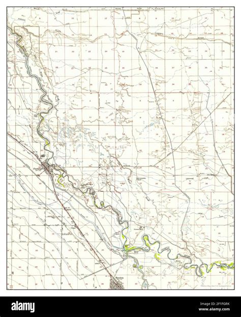 Firebaugh, California, map 1946, 1:62500, United States of America by ...