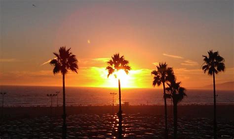 sunset at Santa Monica Beach, CA | Oh the places we will go, Places to ...