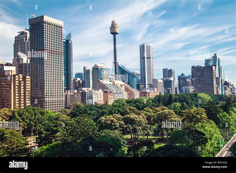 Sydney Australia downtown city skyline Stock Photo - Alamy