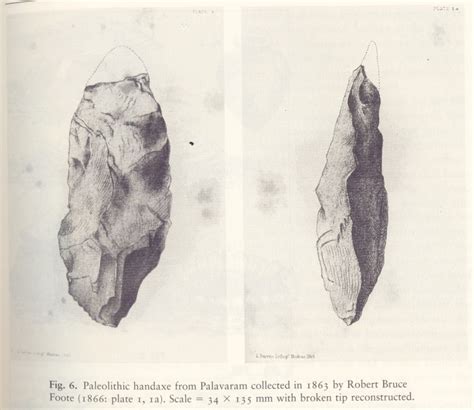 Hand-Axe-Madurasi-India-Pallawaram-R.B.Foote_ | Sri Lanka Archaeology