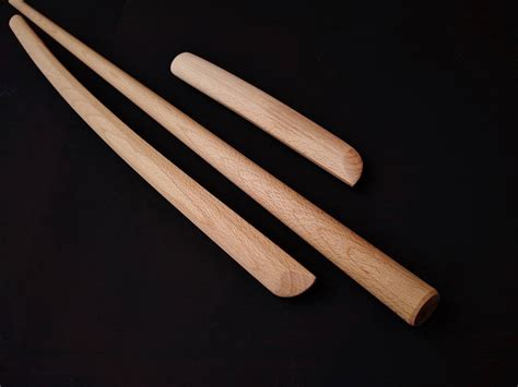 Aïkido Weapons Set-Beech /Aikido Bokken, Jo & Tanto - Manmori