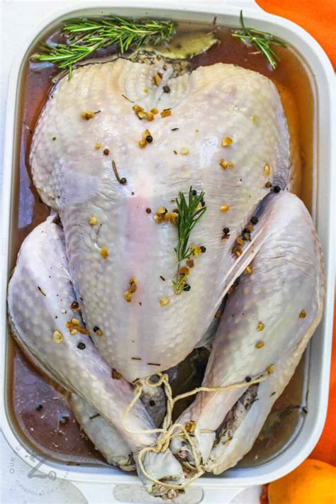 Best Turkey Brine (A Recipe For All Poultry!) - Our Zesty Life