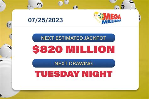 Mega Millions jackpot is $820 million; here are the winning numbers ...