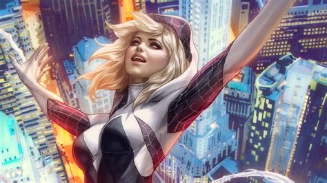 Spider Gwen Art 4k Wallpaper,HD Superheroes Wallpapers,4k Wallpapers ...