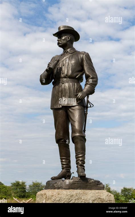 The Brigadier General John Buford Monument, Gettysburg National ...