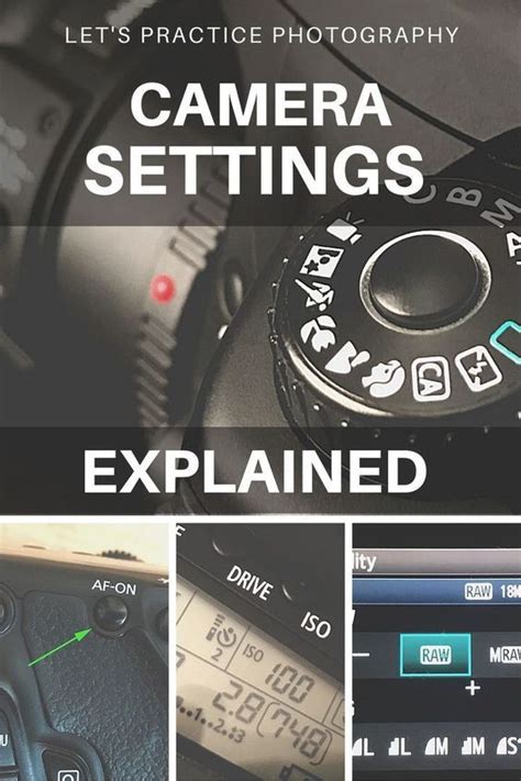 10 Camera Settings Explained - New Photographer Guide in 2023 ...