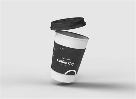 Take Away Coffee Cup Mockup by PrexTheme on Dribbble