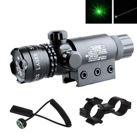 Laser Dazzler Rifle Sight Green Light Beam High Power 200mW Self ...