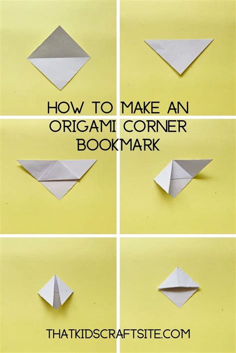 Bear Origami Bookmark with Free Patterns - That Kids' Craft Site ...