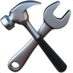 Hammer and Wrench Emoji (U+1F6E0)