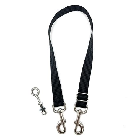 Double-Clip Dog Leash & Eye Bolt