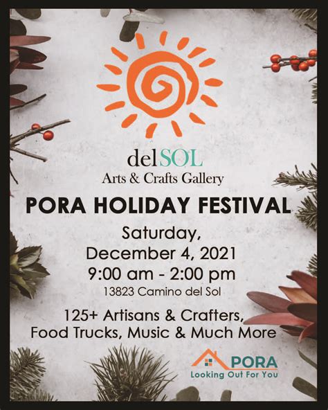 PORA Holiday Festival - PORA Sun City West