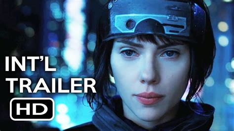 Ghost in the Shell Official International Trailer #1 (2017) Scarlett ...