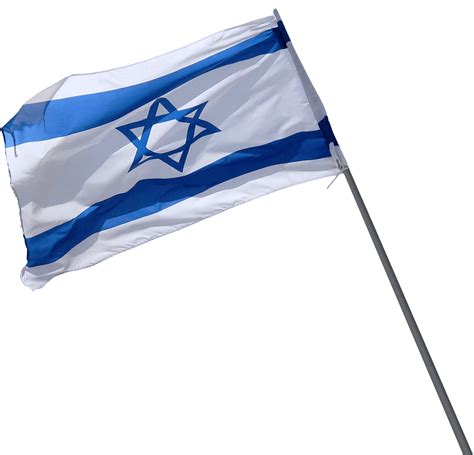 Foto da Bandeira de Israel PNG transparente - StickPNG