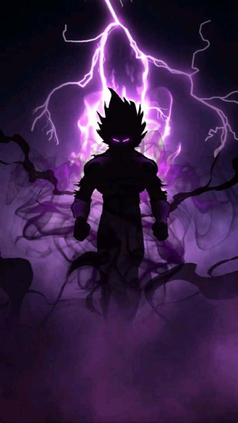 Download Smoke And Thunder Vegeta Ultra Ego Wallpaper | Wallpapers.com