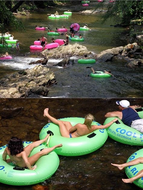 Tubing Down The Chattahoochee River @ Helen Georgia - a photo on Flickriver