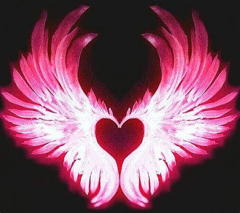 "Angel wings heart PINK" Posters by atlasartsn | Redbubble