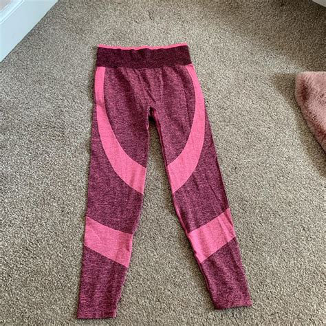 Victoria Secret Pink seamless leggings Size M Never... - Depop