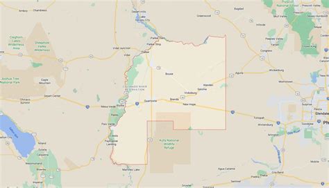 Cities and Towns in La Paz County, Arizona – Countryaah.com