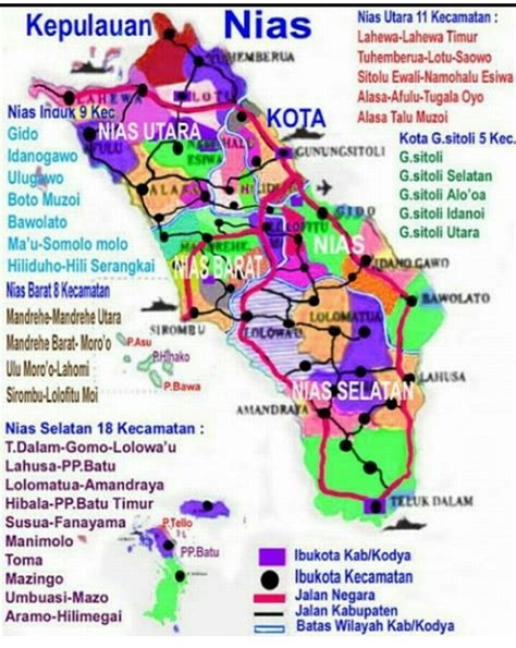 Peta Pulau Nias Gunung Sitoli | KASKUS