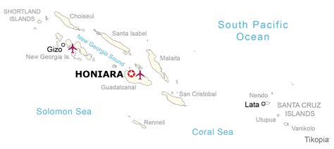 Solomon Islands Satellite Map