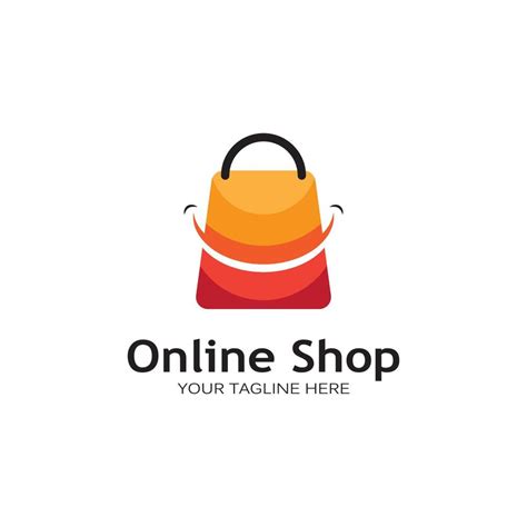 shopping bag logo vector illustration template 21871763 Vector Art at ...