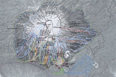 Mt Bachelor Map | Mt Bachelor Village Resort