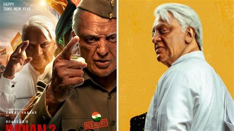 Indian 2 new poster: Kamal Haasan is back as Senapathy on Tamil New ...