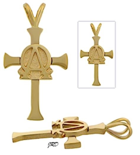 Religious Jewelry- The Alpha and The Omega Cross