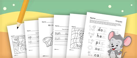 Kindergarten Reading Worksheets (FREE Printables) | ABCmouse