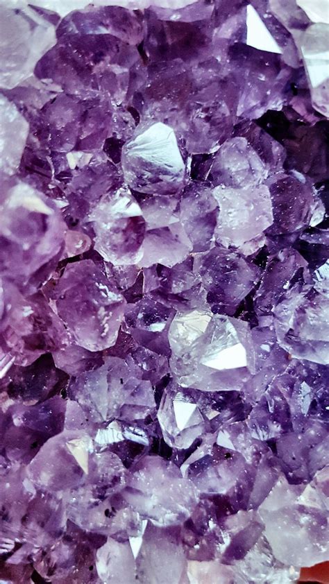 Crystal wallpaper amethyst phone love purple gemstone background ...