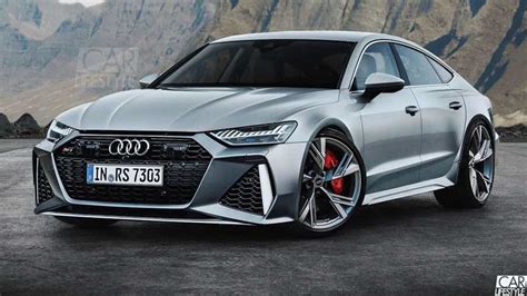 Audi RS7 移植 RS6 Avant 前脸，阳刚味尽现 - automachi.com