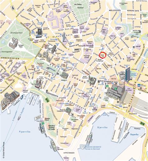 Oslo Tourist Map Printable | Printable Maps