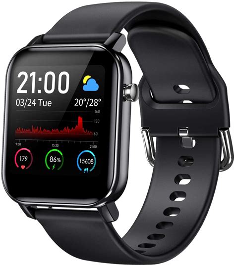 Smart Watch Fitness Tracker with 1.4" Touch Screen - MediaBoxEnt