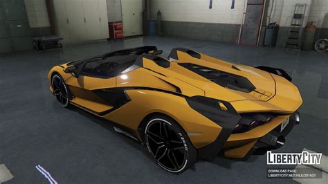 Download Lamborghini Sian Roadster for GTA 5