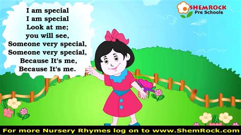 Nursery Rhymes I am Special Songs with lyrics - YouTube