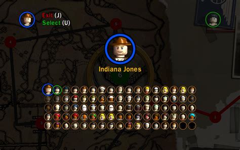 LEGO Indiana Jones: The Original Adventures - Characters