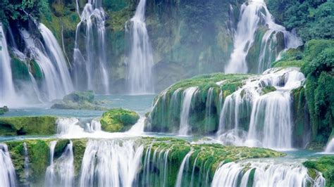 Waterfall Nature Wallpapers - Top Free Waterfall Nature Backgrounds ...