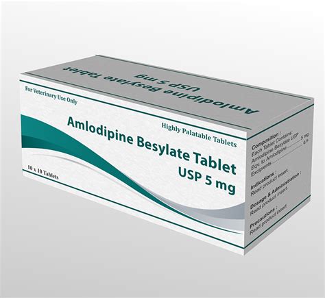 Amlodipine Besylate Tablet USP 5 mg - Reyaansh Healthcare