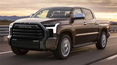 2022 Toyota Tundra Rendering Attempts To Peel Off The Camouflage