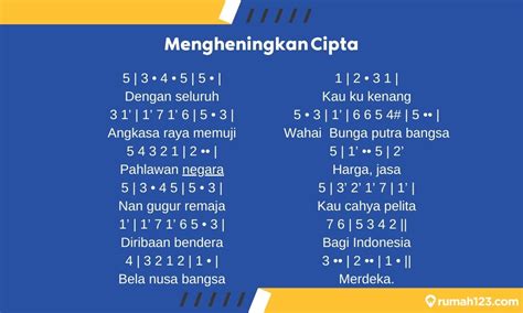 Lirik Lagu Mengheningkan Cipta, Sejarah, dan Maknanya