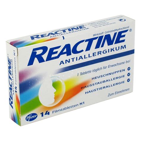 Reactine 14 Stück online bestellen - medpex Versandapotheke