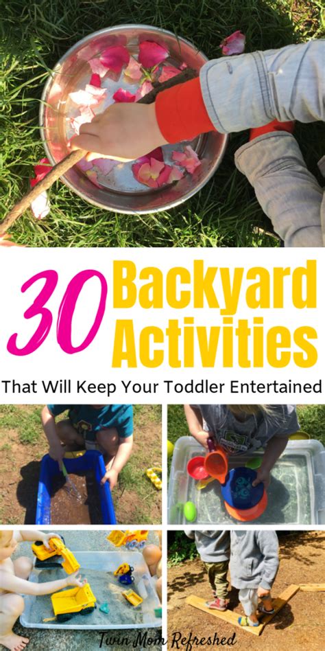 Outdoor Activities for Toddlers - Twin Mom Refreshed