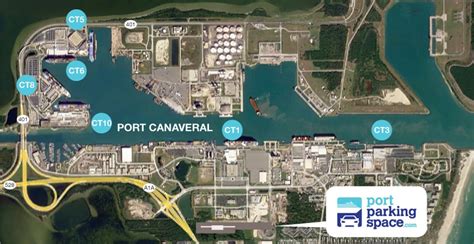 Port Canaveral, Florida Cruise Parking - Port Parking Space