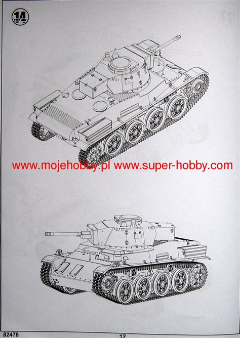 Hungarian Light Tank 38M Toldi II(B40) Hobby Boss 82478